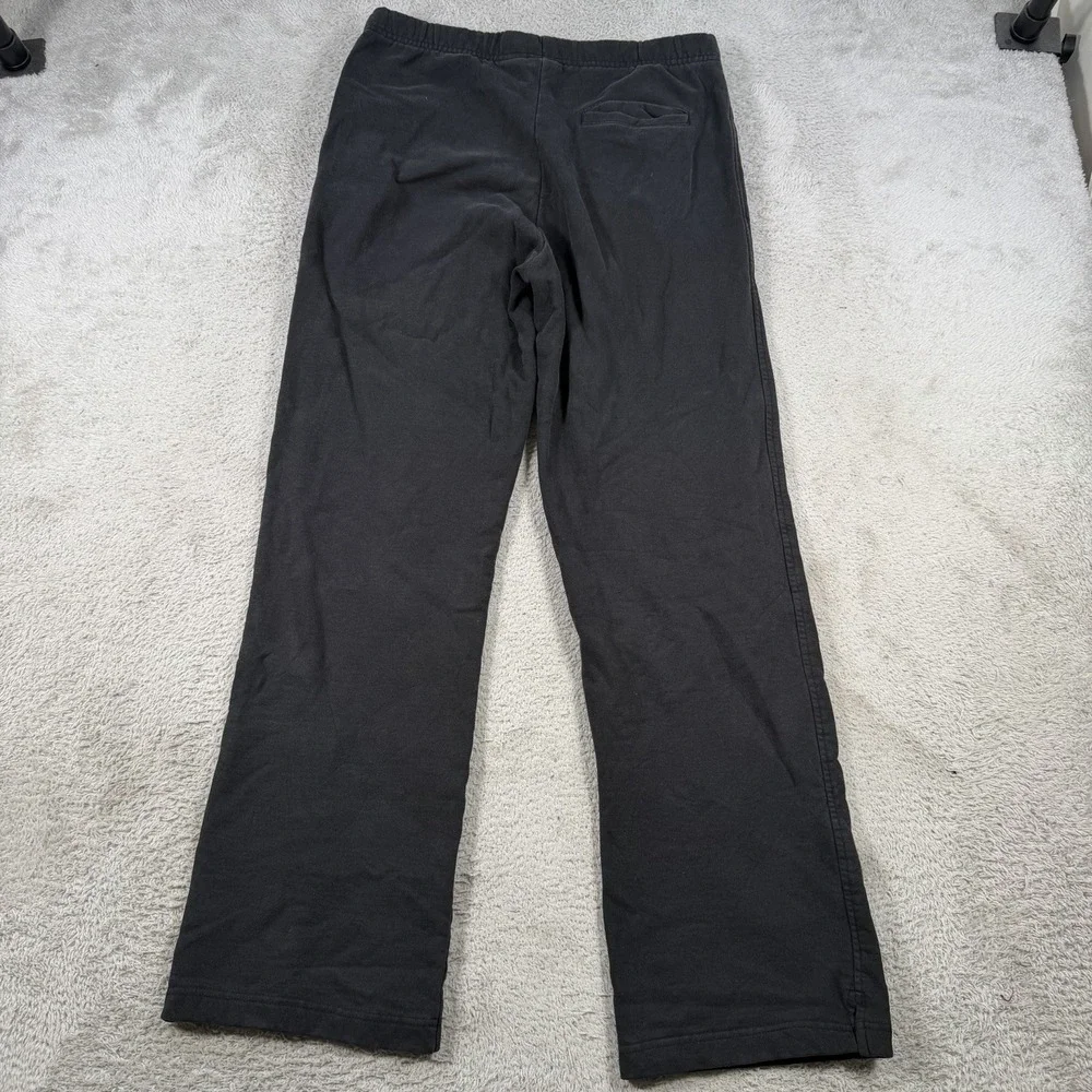 The North Face Sweatpants Mens Medium Black Fleece Drawstring Pocket Gym Outdoor